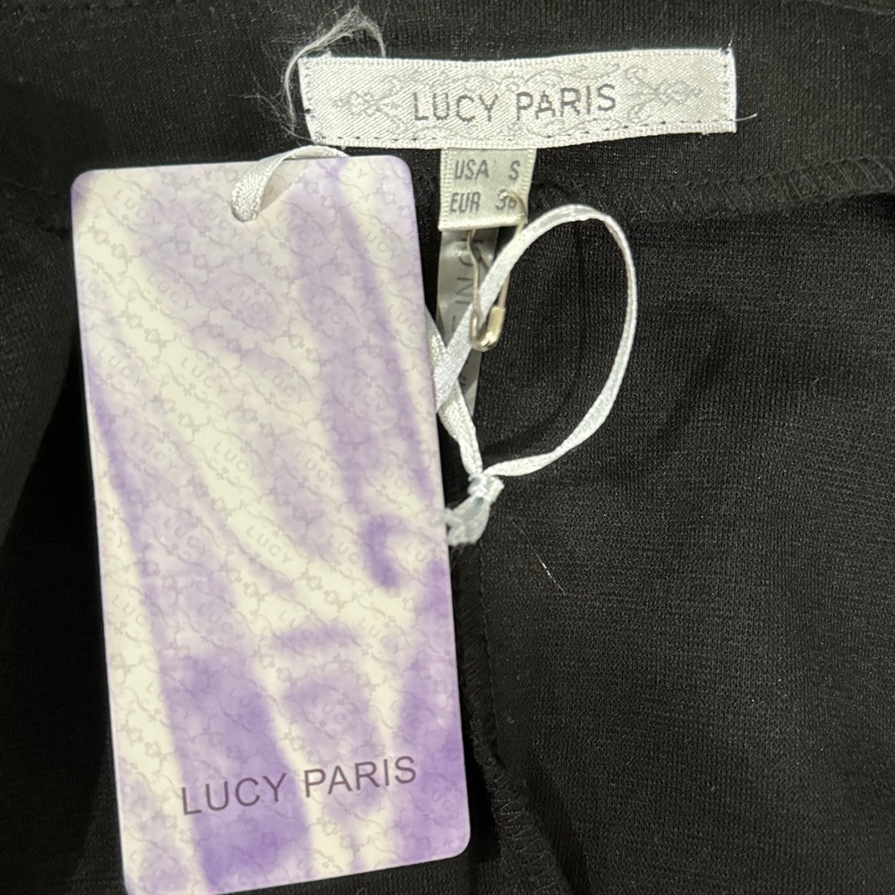 🆕 LUCY PARIS BLACK DRESS - Picture 9 of 10